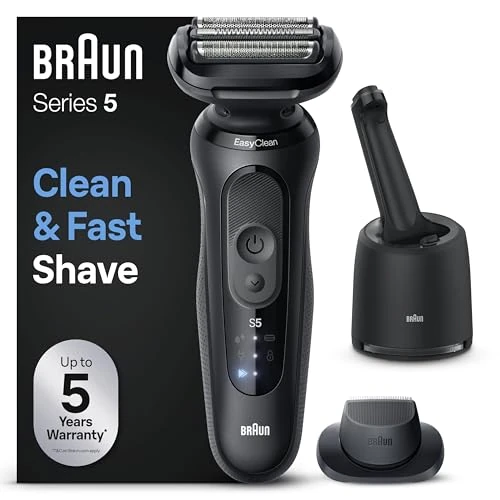 Beperkte aanbieding: Braun Elektrisch scheerapparaat voor mannen, serie 5, 52-N7200cc, zwart van 121.05 EUR naar 121.05 EUR (besparing 0%)