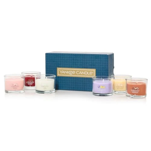 Limitiertes Angebot: Yankee Candle Duftkerzen-Geschenkset | Gefüllte Votivduftkerzen | Sojawachsmischung | 6 Stück | Perfekte Geschenke für Frauen von 28.00 EUR auf 20.72 EUR (Spare 26%)