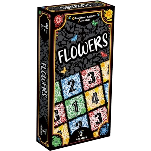 Offre limitee: Asmodee - Flowers - Jeu de Cartes pour Adultes & Enfants dès 7 Ans - Placer Vos Tuiles par Couleur pour Maximiser Vos Points - Jeu de Société Stratégie - 1 à 4 Joueurs - 20 Min -en Français -Actarus de 15.00 EUR a 10.39 EUR (economie 31%)