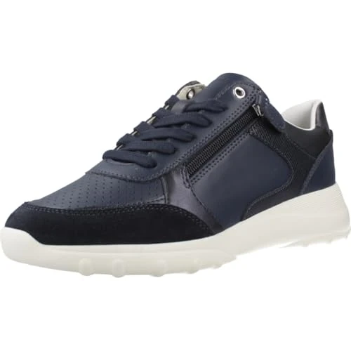 Geox D ALLENIEE B, Scarpe da Ginnastica Donna, Navy, 39 EU