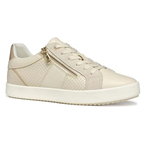 Oferta limitada: Geox - D BLOMIEE E, Zapatillas Mujer, Papyrus/Lt Sand, de 99.90 € a 63.93 € (ahorro 36%)