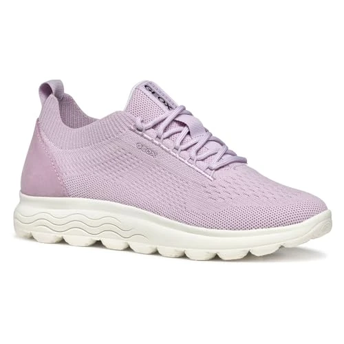 Limited-time offer: Geox Women's D SPHERICA A Sneaker, Lilac, 6 UK from 58.36 £ to 58.36 £ (save 0.00%)