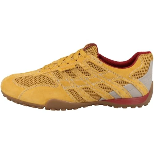 Oferta limitada: Geox - U Snake Original A, Zapatillas Hombre, Ochre, de 98.91 € a 94.45 € (ahorro 4.51%)