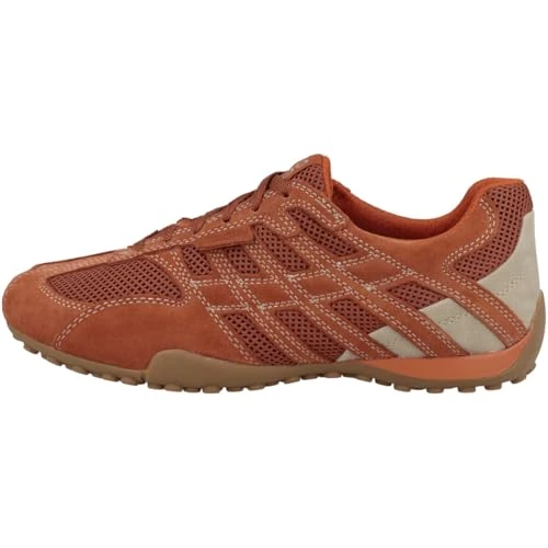 Offre limitée : Geox Homme U Snake Original A Basket, Brick, 39 EU de 109.90 € à 94.00 € (14% de remise)