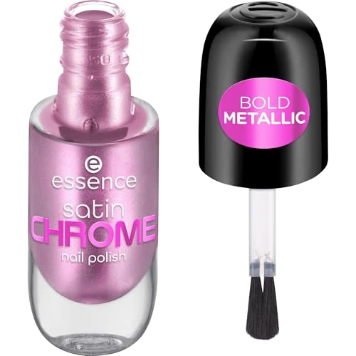 Offerta a tempo: essence Smalto Unghie satin CHROME unghie, coprenza colore intenso (8ml) - 48% da 2.48 € a 1.29 €