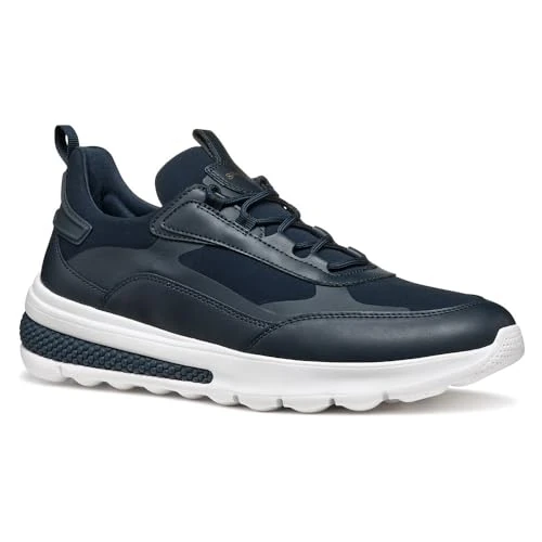 Limitiertes Angebot: Geox Herren U SPHERICA ACTIF D Sneaker, Navy, 45 EU von 130.00 EUR auf 84.60 EUR (Spare 35%)