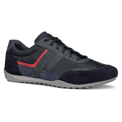 Limitiertes Angebot: Geox Herren U Wells A Sneaker, Navy, 39 EU von 99.95 EUR auf 72.27 EUR (Spare 28%)