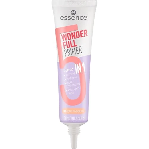 Limited-time offer: essence WONDER FULL PRIMER 5 IN 1, moisturizing/hydrating, mattifying, caring, matte (30ml) from 4.29 £ to 4.29 £ (save 0.00%)