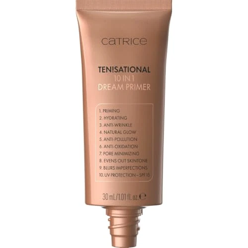 Tijdelijke aanbieding: Catrice primer Ten!sational 10 in 1 Dream, anti-veroudering (30ml) van 5.95 € naar 5.95 € (0.00% korting)