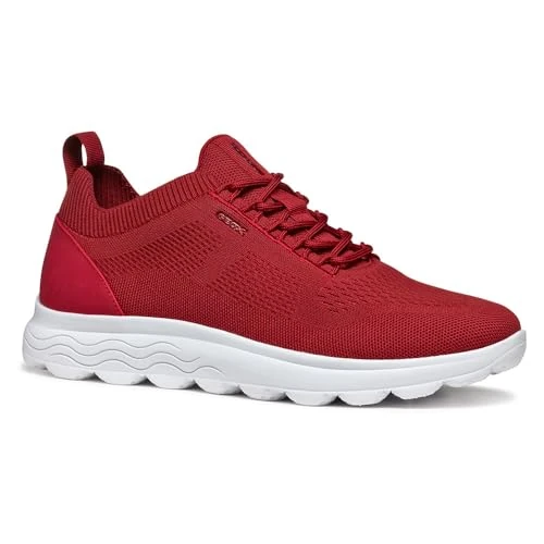 Offerta a tempo: Geox U Spherica A, Sneaker Uomo, Rosso, 42 EU - 18% da 63.95 € a 52.43 €