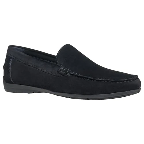Offerta a tempo: Geox U SIRON A, Mocassino Uomo, Navy, 39 EU - 45% da 99.90 € a 55.44 €