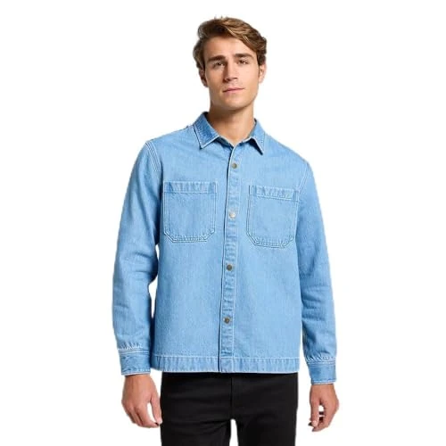 Zeitlich begrenztes Angebot: Lee 2 PKT Overshirt von 66.44 € auf 66.44 € (0.00% Rabatt)