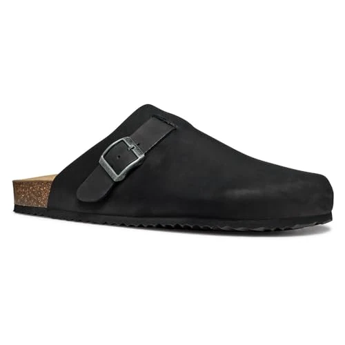 Limited-time offer: Geox Men's U SANDAL GHITA C Slide, Black, 10.5 UK from 89.90 £ to 36.60 £ (save 59%)