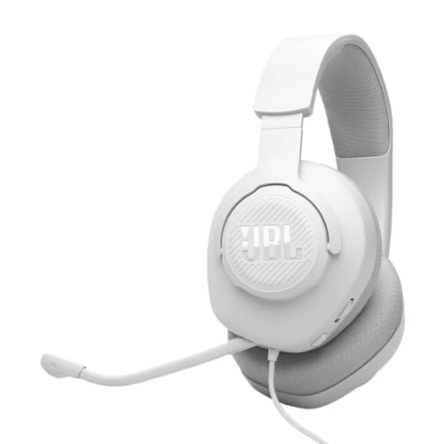 Begrenztes Angebot: JBL Quantum 100M2 Kabelgebundenes Over-Ear Gaming Headset mit JBL QuantumSOUND Signature, 3,5-mm-Klinke, Multi-Plattform-Kompatibilität und abnehmbarem Mikrofon mit Stummschaltungsoption, Weiß von 39.92 EUR auf 31.94 EUR (Rabatt 19%)