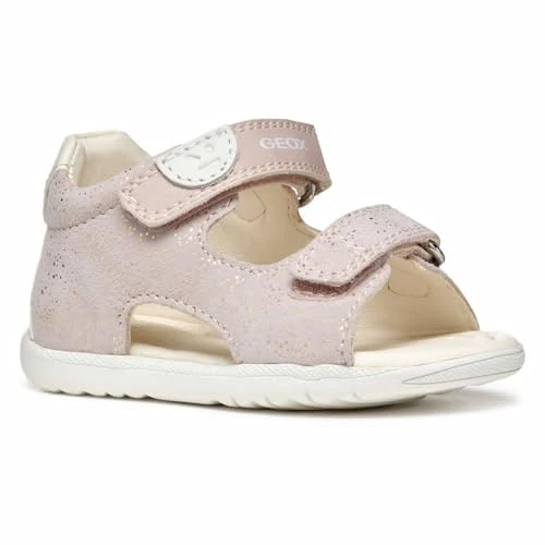 Tijdelijke aanbieding: Geox Baby Meisje B Sandal Macchia Gir, Roze gebroken wit, 20 EU van 59.95 € naar 59.95 € (0.00% korting)