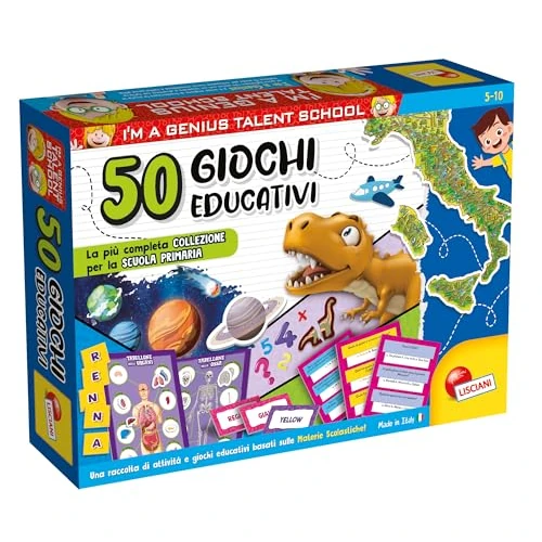 Lisciani Giochi - I'm a Genius Collection 50 Educational Games