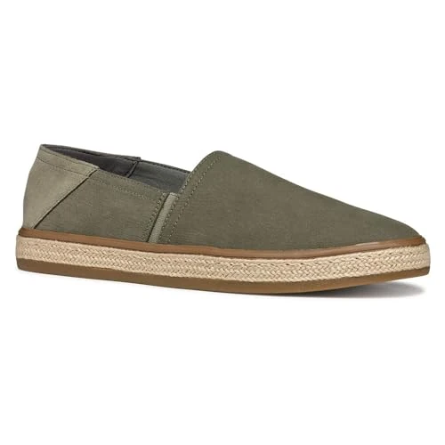 Offerta a tempo: Geox U PANTELLERIA A, Sandalo Espadrillas con Zeppa Uomo, Lt Olive, 46 EU - 0.00% da 69.46 € a 69.46 €