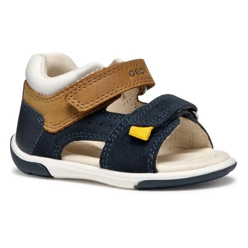 Tijdelijke aanbieding: Geox Baby Jongen B Sandal Zapito Boy, Navy Caramel, 18 EU van 59.95 € naar 59.95 € (0.00% korting)