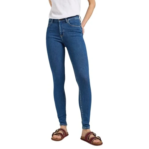 Beperkte aanbieding: Lee Dames SCARLETT HIGH Jeans, CLEAN RILEY, 31/31 van 99.95 EUR naar 35.75 EUR (besparing 64%)
