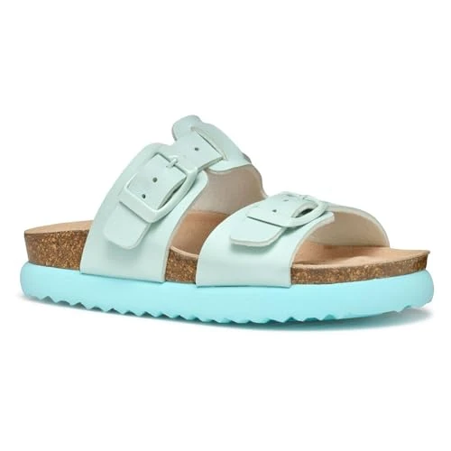 Geox Bubblebow G sandalen voor meisjes, Watersea, 27 EU