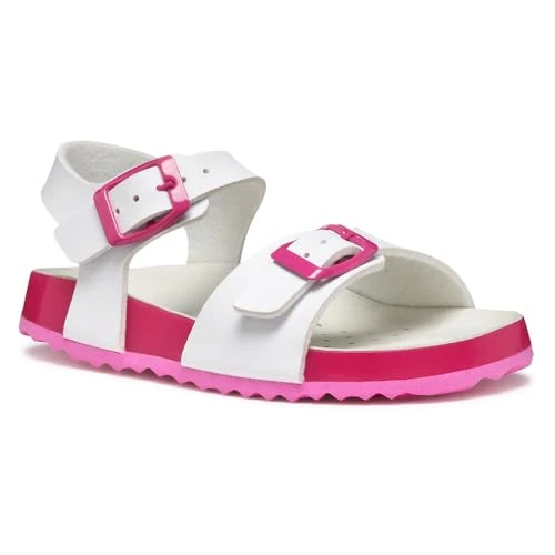 Limitiertes Angebot: GEOX JUNIOR J ADRIEL GIRL I WHITE/SILVER 24_EU von 44.95 EUR auf 28.21 EUR (Spare 37%)
