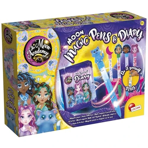 Liscianigiochi The Moon Academy Moon Magic Pens & Diary