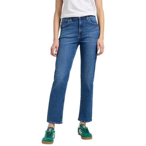 Lee Damen Carol Jeans, Hyper Mid, 32W / 33L EU