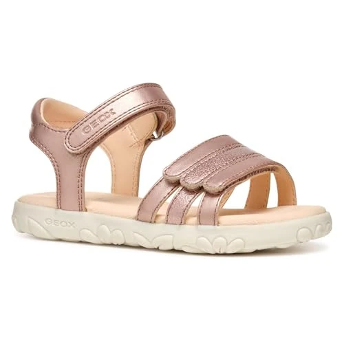 Geox J Sandal Haiti Girl, Lt Rose, 10 UK Child