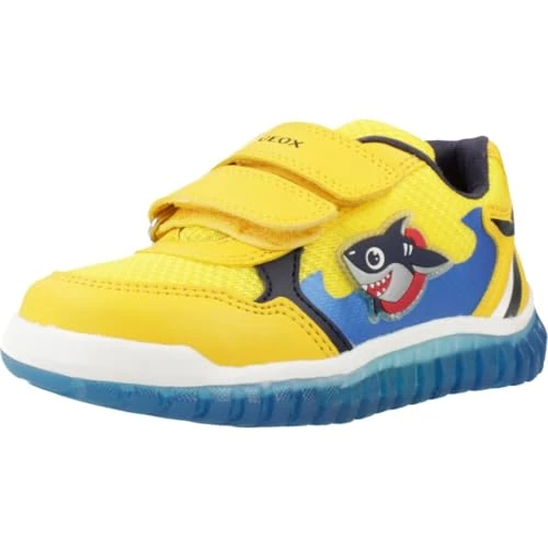 Oferta limitada: Geox - B LIGHTYLOO Boy A, Zapatillas Bebé - Joven, Yellow/Sky, de 27.37 € a 26.00 € (ahorro 5%)