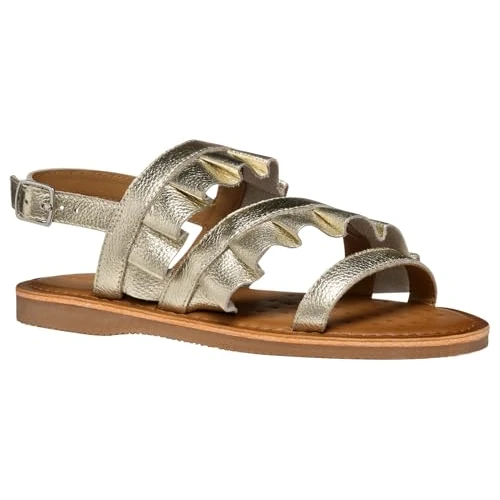 Beperkte aanbieding: Geox J Eolie meisjessandalen, Platina, 35 EU van 42.67 EUR naar 42.67 EUR (besparing 0%)