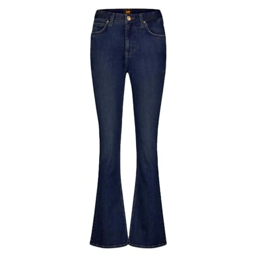 Oferta limitada: Lee Pantalones Vaqueros para Mujer, Bota Ajustada, Corte Bootcut Pernera, Un Lavado, 27W x 31L de 89.95 € a 71.95 € (ahorro 20%)