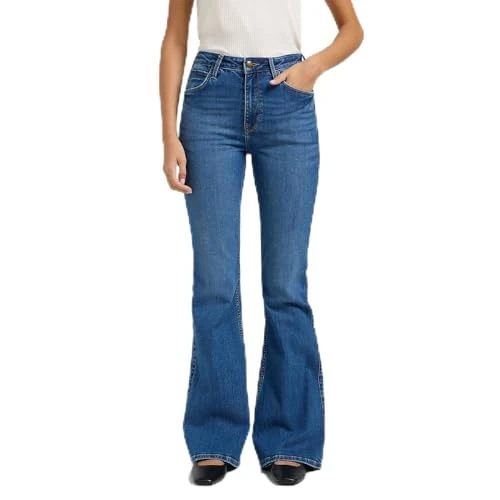 Offerta a tempo: Lee Breese, Jeans Donna, Hyper Mid, 26W / 31L - 12% da 48.99 € a 43.15 €