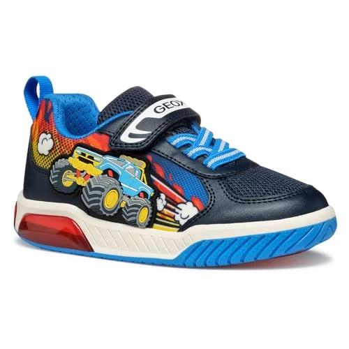 Begrenztes Angebot: Geox Jungen J Inek Boy E Sneaker von 44.77 EUR auf 40.29 EUR (Rabatt 10%)