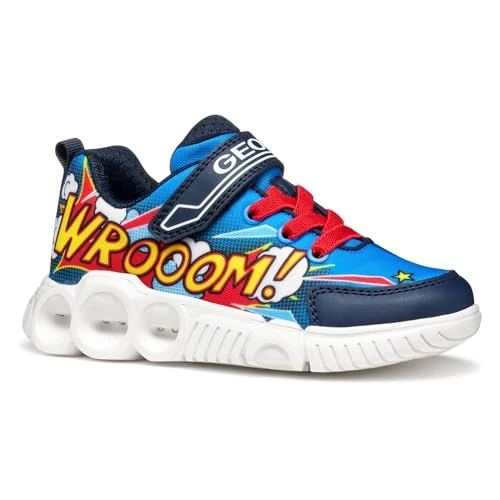Begrenztes Angebot: Geox Jungen J Wroom Boy D Sneaker von 59.95 EUR auf 59.95 EUR (Rabatt 0%)