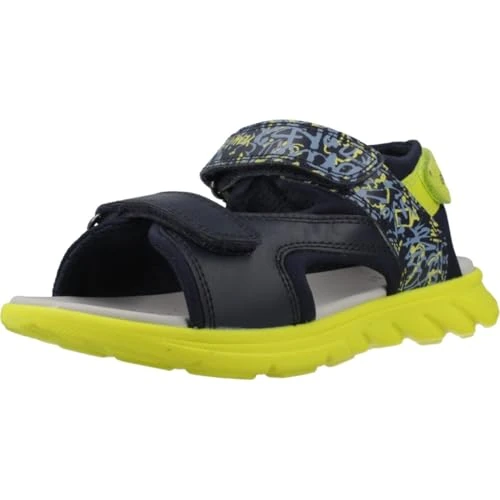 Oferta limitowana: Geox J SANDAL AIRADYUM BO, granatowy/limonkowy, 12,5 UK, Granatowa limonka, 31 EU z 200.14 zł na 200.14 zł (oszczędź 0.00%)