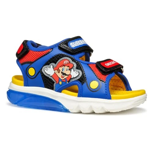 Limited-time offer: Geox J SANDAL CIBERDRON B, Boys’ Sandal, Royal/Red, from 42.99 £ to 42.99 £ (save 0.00%)