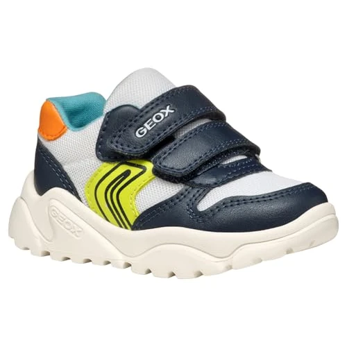Geox Jongen B Ciufciuf Boy A Sneakers, Wit Navy, 27 EU