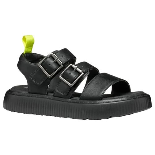 Geox J Sandal KODETTE Gir, Black, 13 UK