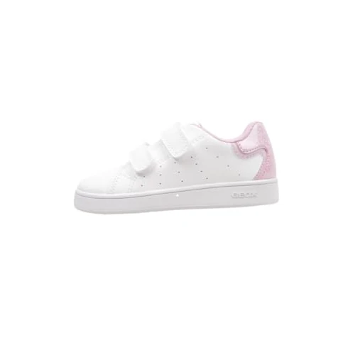 Offerta a tempo: Geox B ECLYPER Girl A - Scarpe da Ginnastica Baby - Madchen, White/Pink, - 31% da 39.90 € a 27.53 €