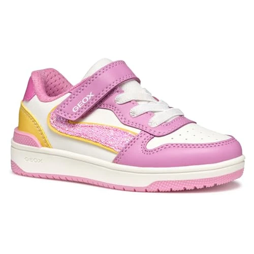 Offre limitée : Geox Fille J Washiba Girl A, DK Pink Yellow, 33 EU de 68.64 € à 35.38 € (48.46% de remise)
