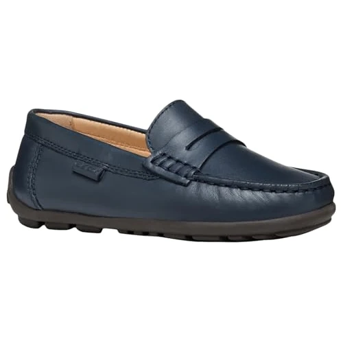 Offerta a tempo: Geox J New Fast Boy A - Mocassino Bambino, Navy, - 42% da 59.90 € a 34.74 €