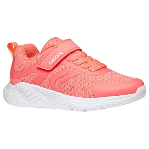 Offerta a tempo: Geox J SPRINTYE Girl A - Scarpe da Ginnastica Bambina, Fluo Coral, - 0.00% da 33.90 € a 33.90 €