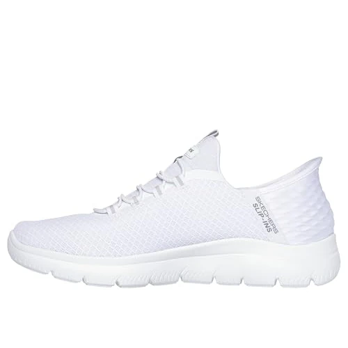 Offerta a tempo: Skechers Uomo Summits High Range Slip-in ALLENATRICE, White Mesh/Trim, 39.5 EU - 39% da 84.95 € a 51.99 €