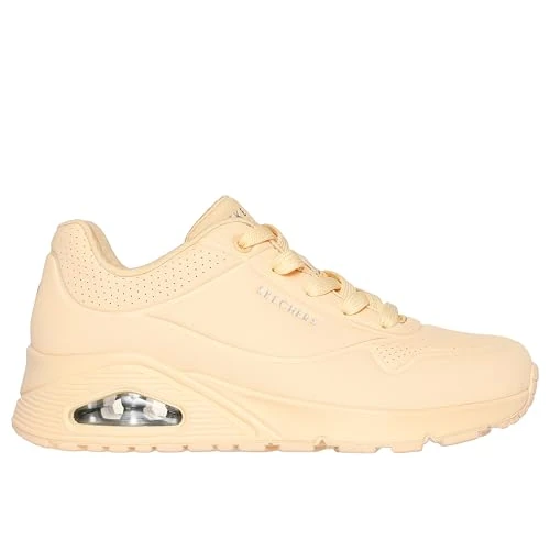 Skechers Femme Uno Stand on Air, Golden Fleece Durabuck Mesh, 38.5 EU