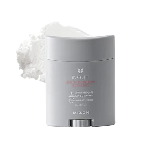 Oferta limitada: Mizon Inout Smooth Mineral Sun Stick spf50 pa++++ (26G) - Stick solar para llevar contigo a todas partes, protección de larga duración 24 h, para pieles sensibles/con acné, respetuoso con el mar de 15.20 € a 7.33 € (ahorro 52%)