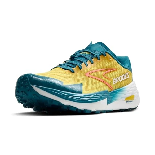 Limitiertes Angebot: Brooks 1104411D721 Catamount 4 Herren Quince/Celestial/Neo Ember EU 41 von 170.00 EUR auf 170.00 EUR (Spare 0%)