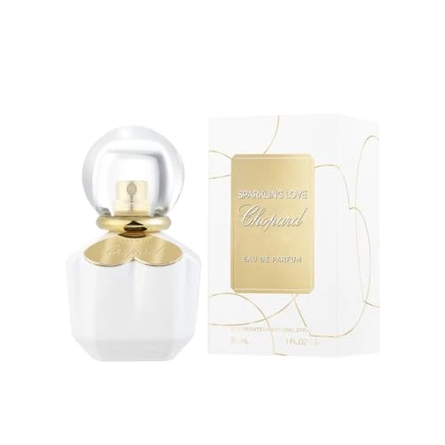 Chopard Sparkling Love 30 ml – Eau de Parfum para Mujer – Fragancia Floral Frutal – Perfume con Exuberantes Notas de Mandarina, Jazmín, Ylang-Ylang y Madera de Cedro – Botella de Cristal Blanco