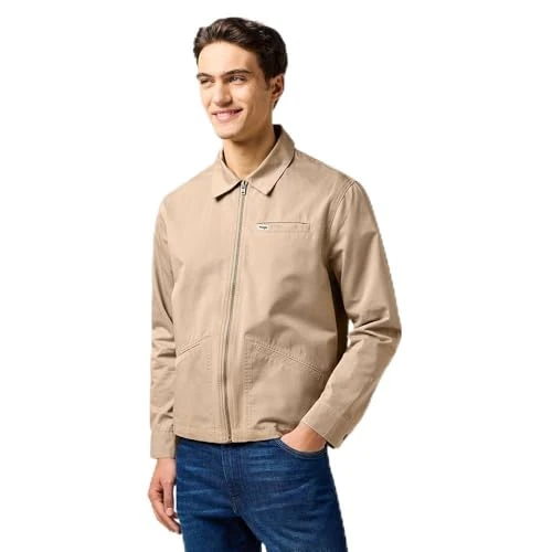 Wrangler Rodeo Utility Veste Homme, Timberwolf, M