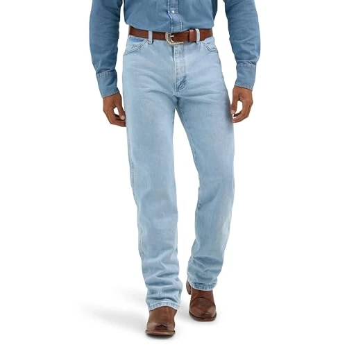 Oferta limitada: Wrangler Hombre Jeans 13MWZ, Original Regular Bootcut Fit, Straight Leg, Azul (Bleach), 27W / 32L de 69.95 € a 32.22 € (ahorro 54%)