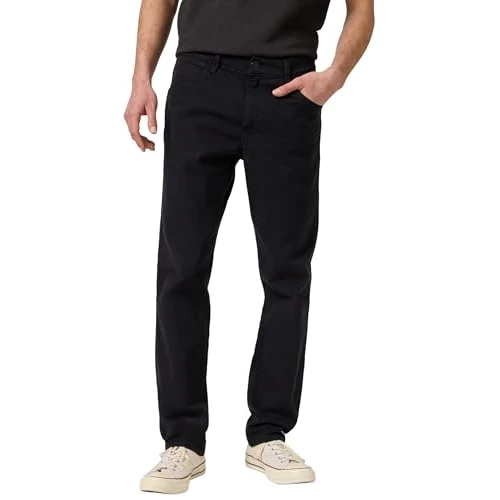 Limitiertes Angebot: Wrangler Men's Greensboro Jeans, Black Rinse, 32/34 von 79.95 EUR auf 55.86 EUR (Spare 30%)